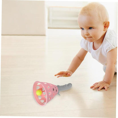 Heart-Shaped Ball Launcher Toy Set