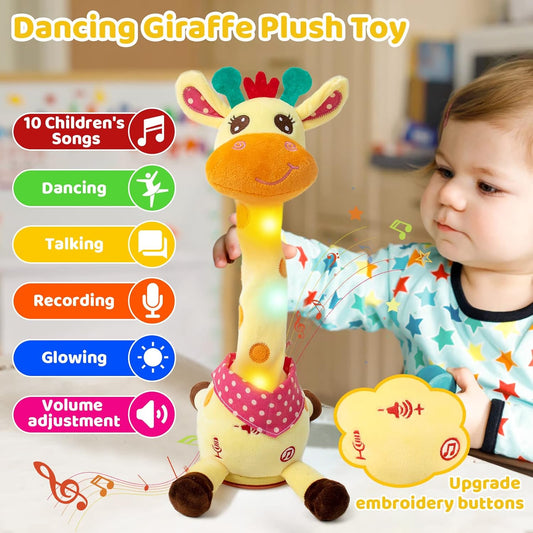 Groovy Singing & Dancing Giraffe Plush – Talking & Singing Giraffe