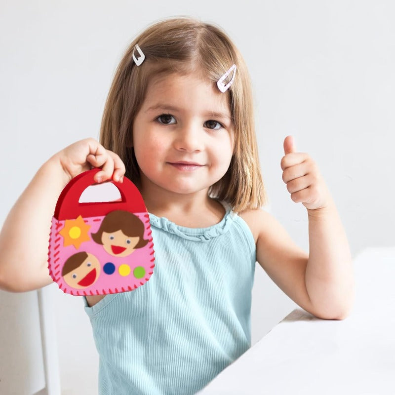 Kids DIY Felt Sewing Handbag Kit