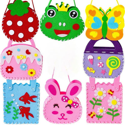 Kids DIY Felt Sewing Handbag Kit