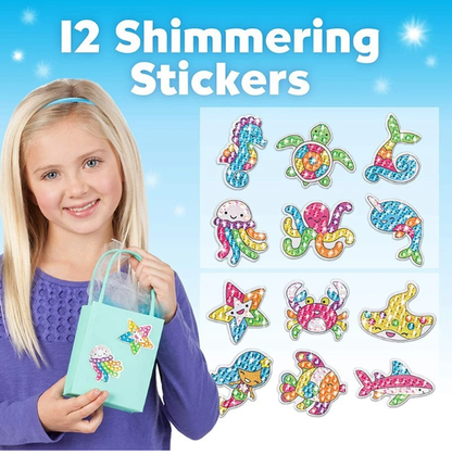 DIY children's free stick cartoon diamond painting