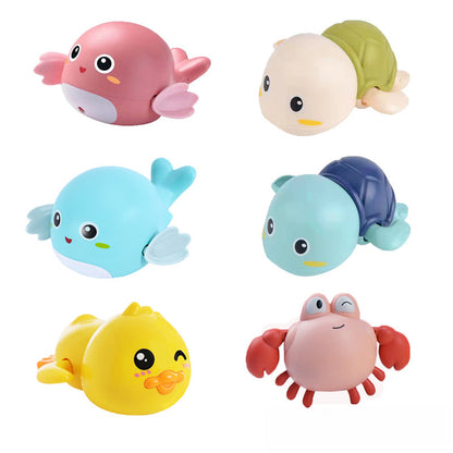 Safe ABS Cute Swimming Wind-Up Toy