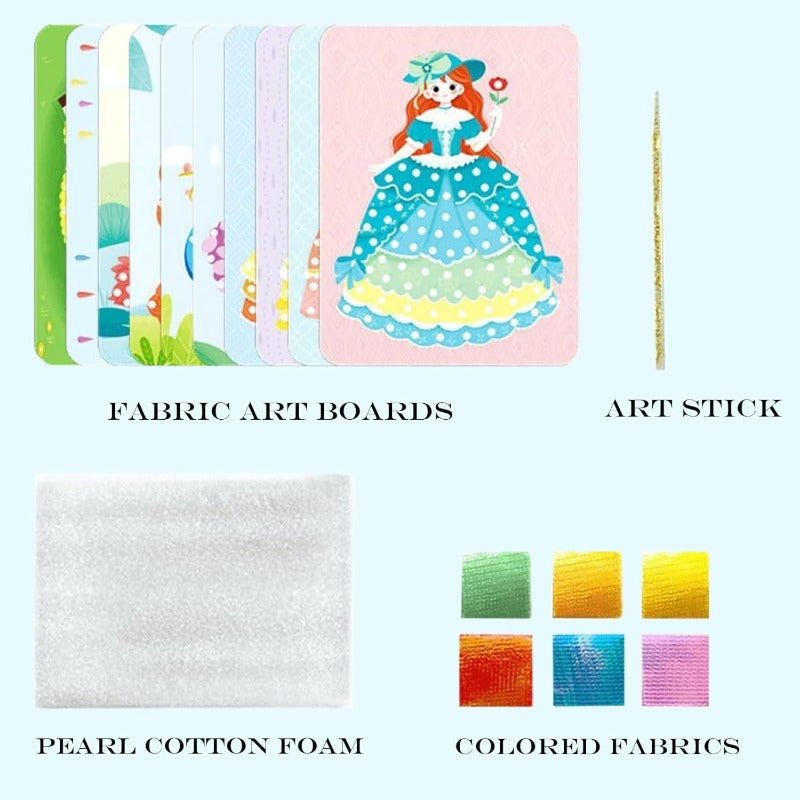 Create Magical 3D Fabric Art
